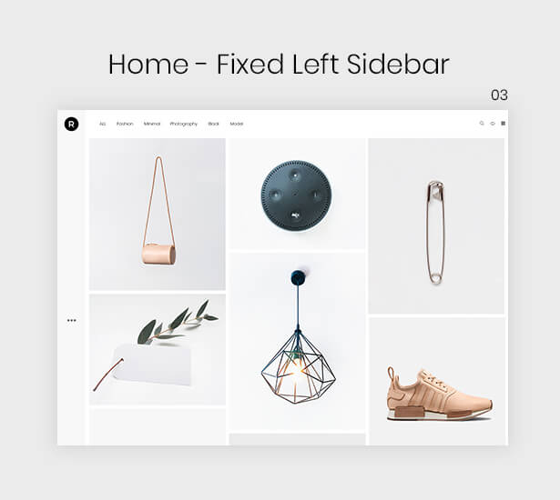 Rainfo - Minimal Creative Portfolio for Freelancers & Agencies - 4