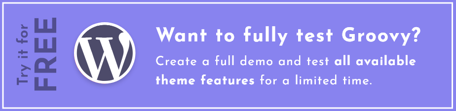 Groovy - Modern & Lightweight Blog for WordPress - 1