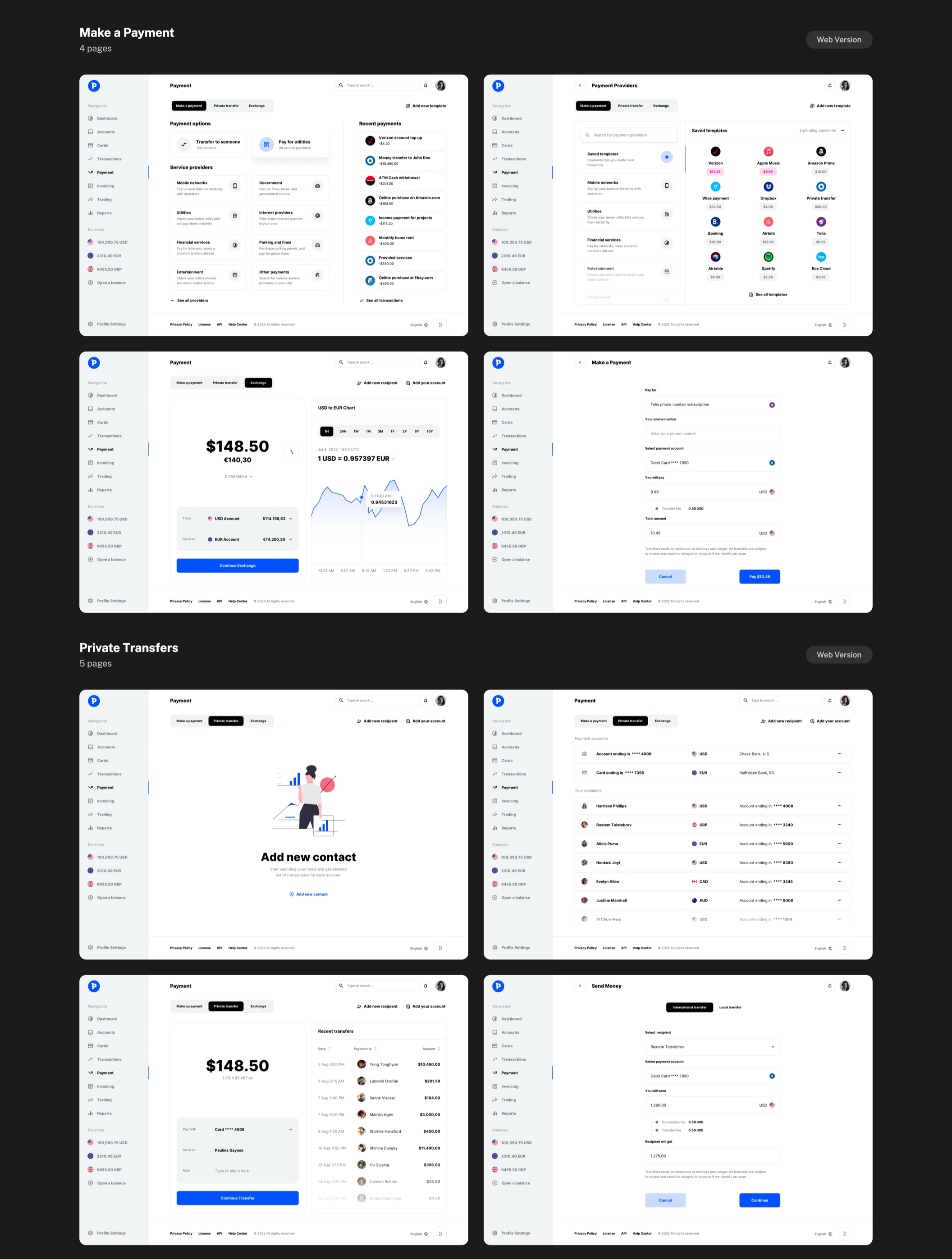 Paysa - UI kit for FinTech and Banking Apps - 12