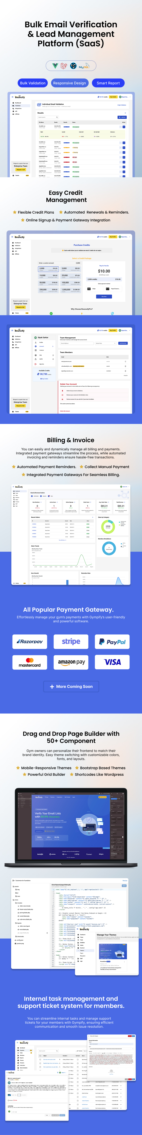 Bouncify | Bulk Email Verification & Lead Management Platform (SaaS)