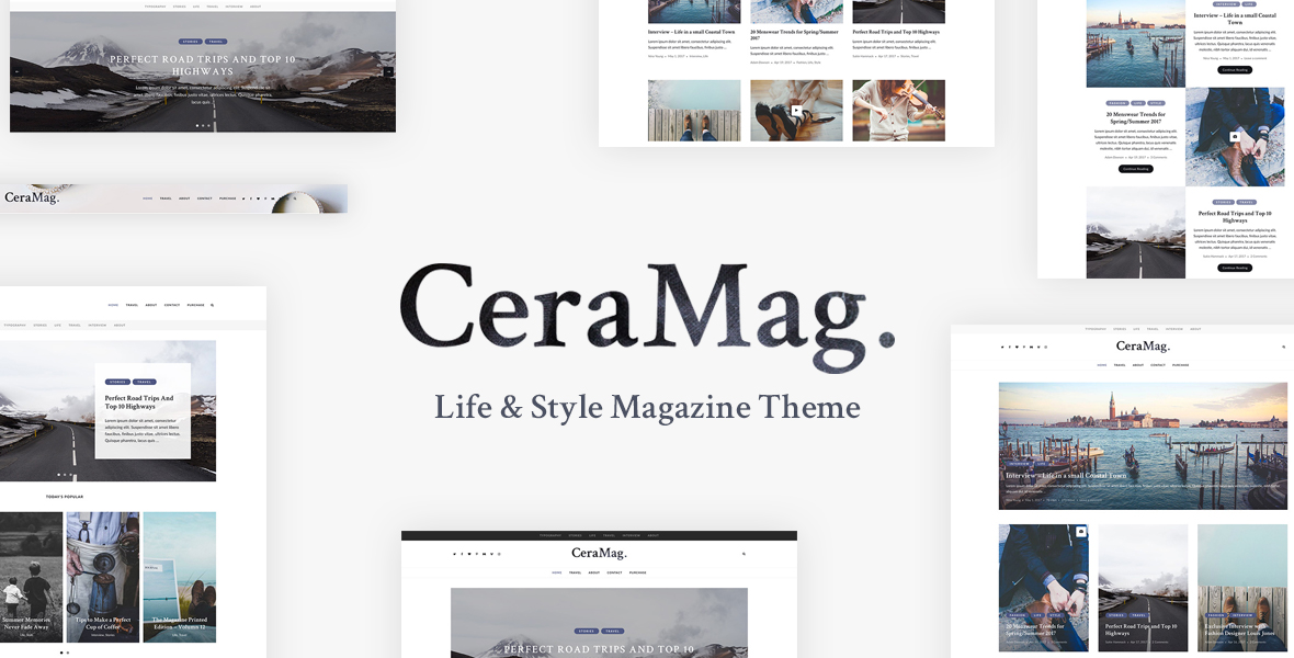 CeraMag - Life & Style Magazine Theme