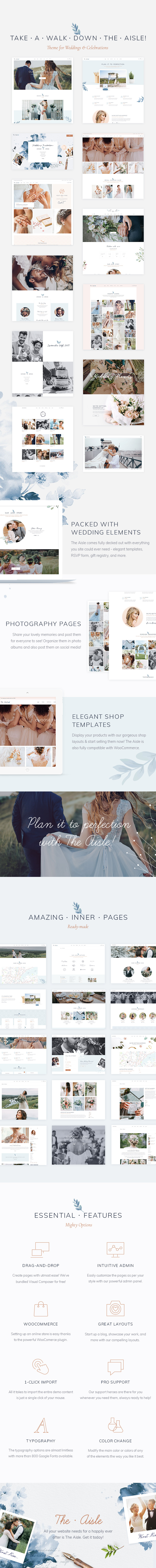 The Aisle – Elegant Wedding Theme – 4