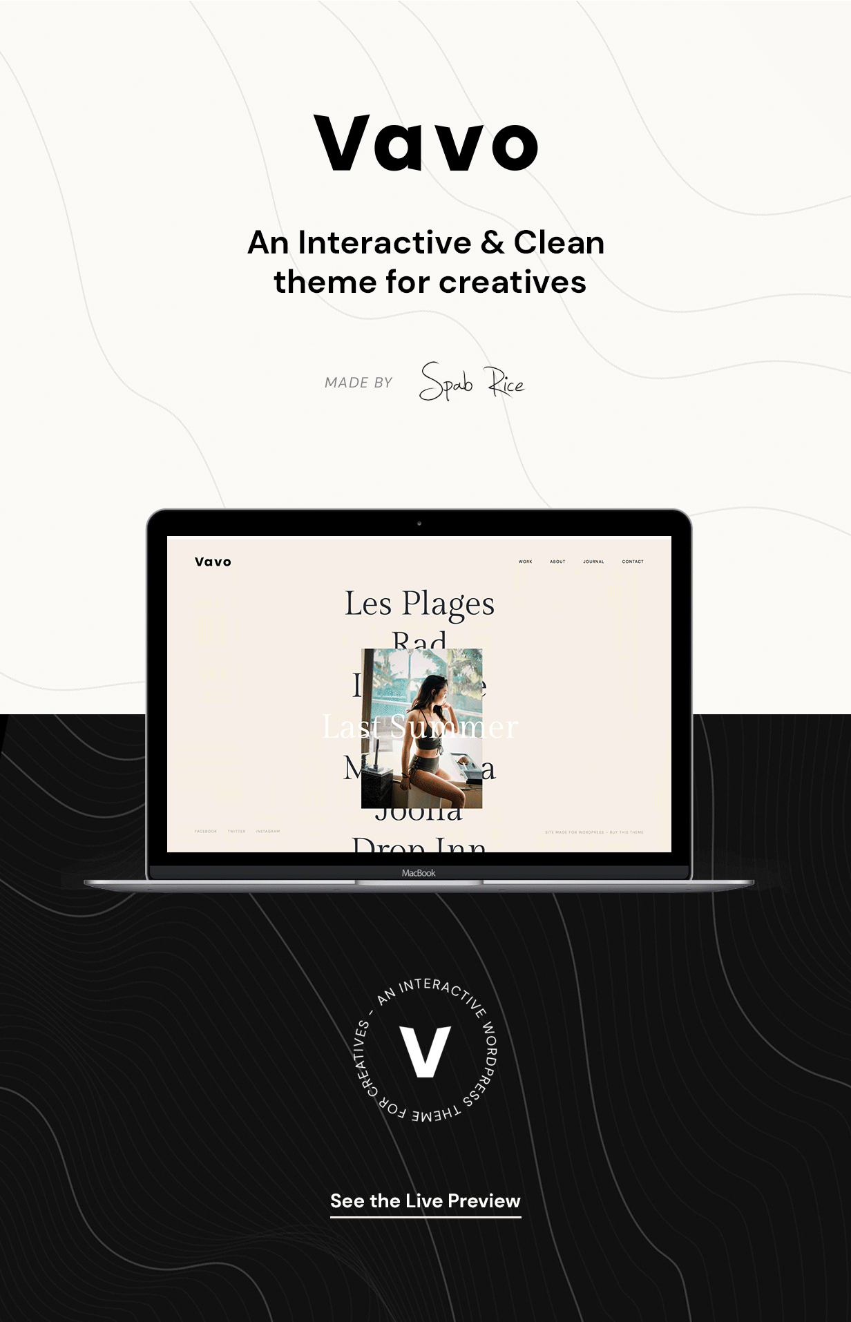 Vavo - An Interactive & Clean Theme for Creatives - 4