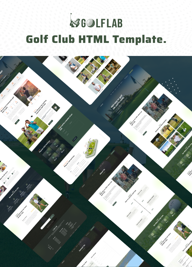 Sports Club Website Template