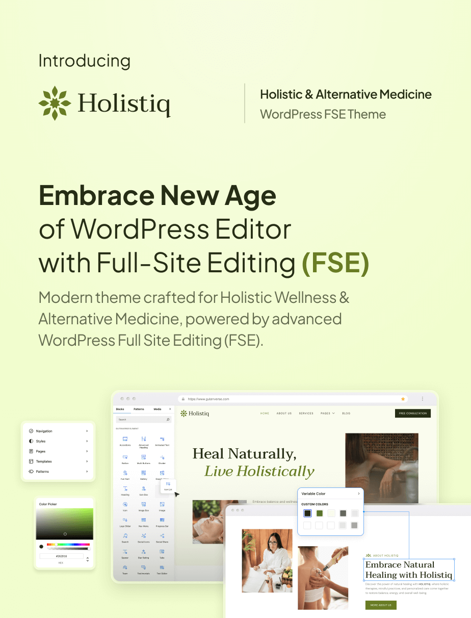 Holistiq – Holistic Wellness & Alternative Medicine FSE WordPress Theme - 3