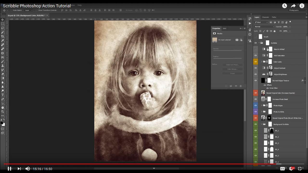 Scribble Photoshop Action - 3