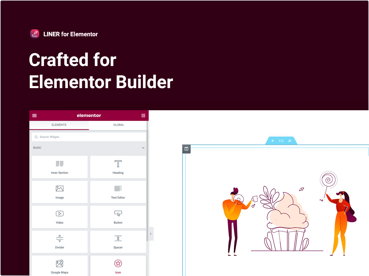 Crafted for Elementor Builder