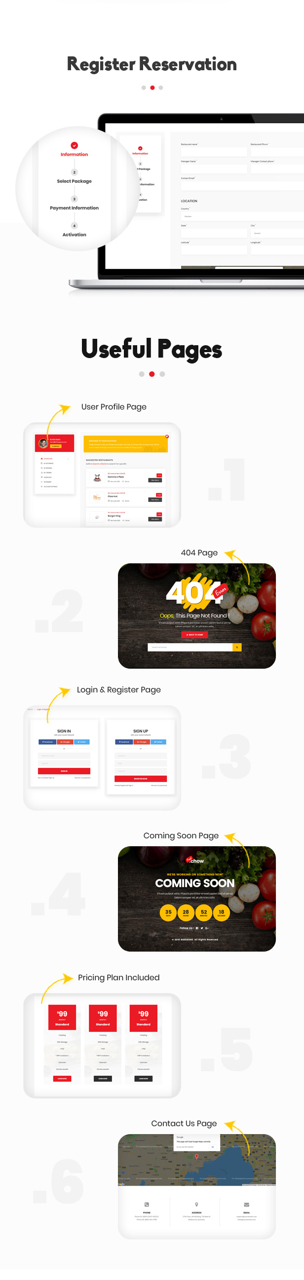 FoodChow - Food Delivery Website Template - 3