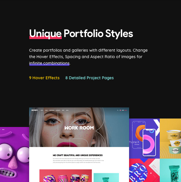 Tema WordPress Bomby