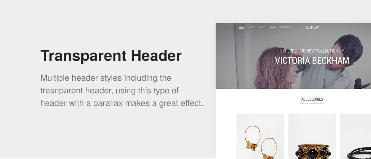 Aurum - WordPress & WooCommerce Shopping Theme - 15
