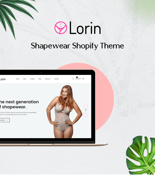Lorin - Shapewear Shopify主题