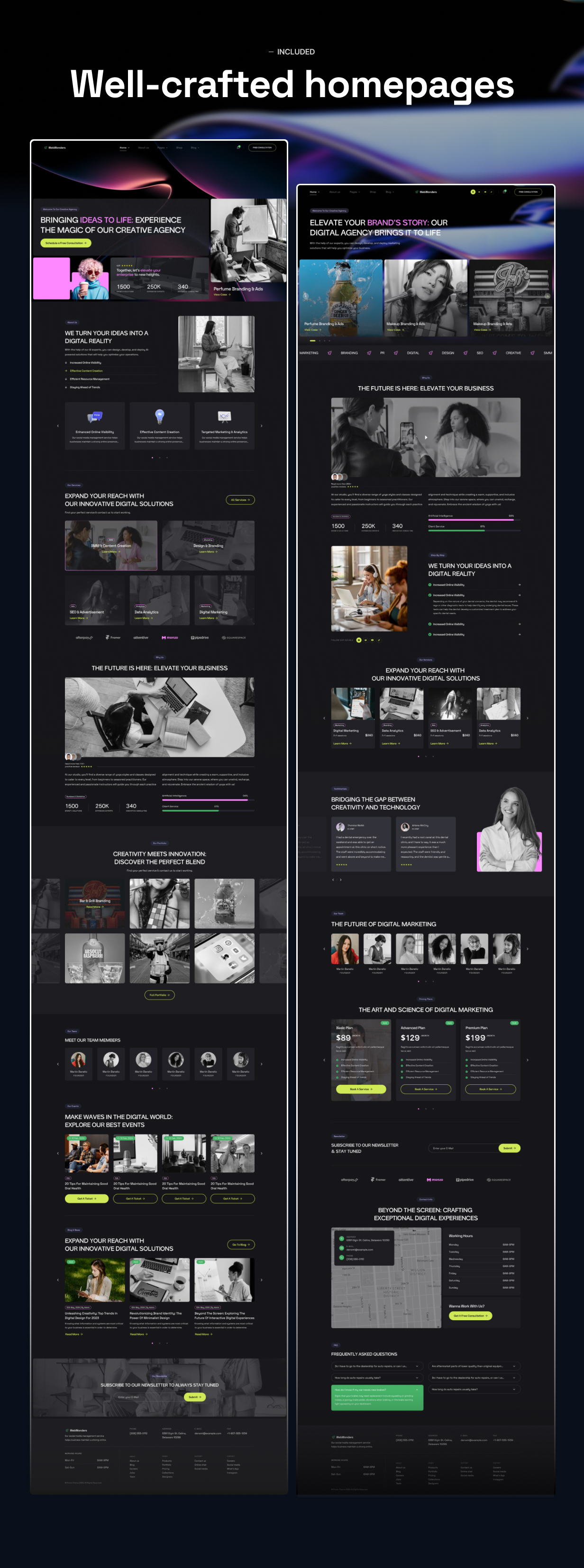 WebWonders - Creative & Digital Agency WordPress Theme - 2