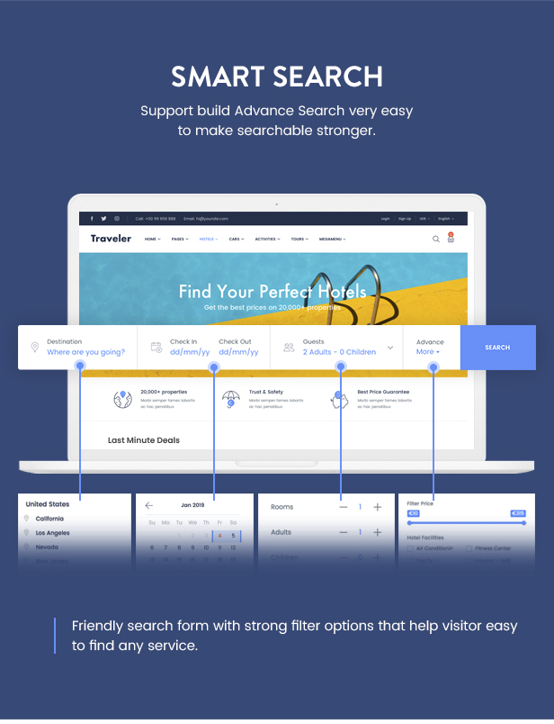 Travel Booking WordPress Theme - 15