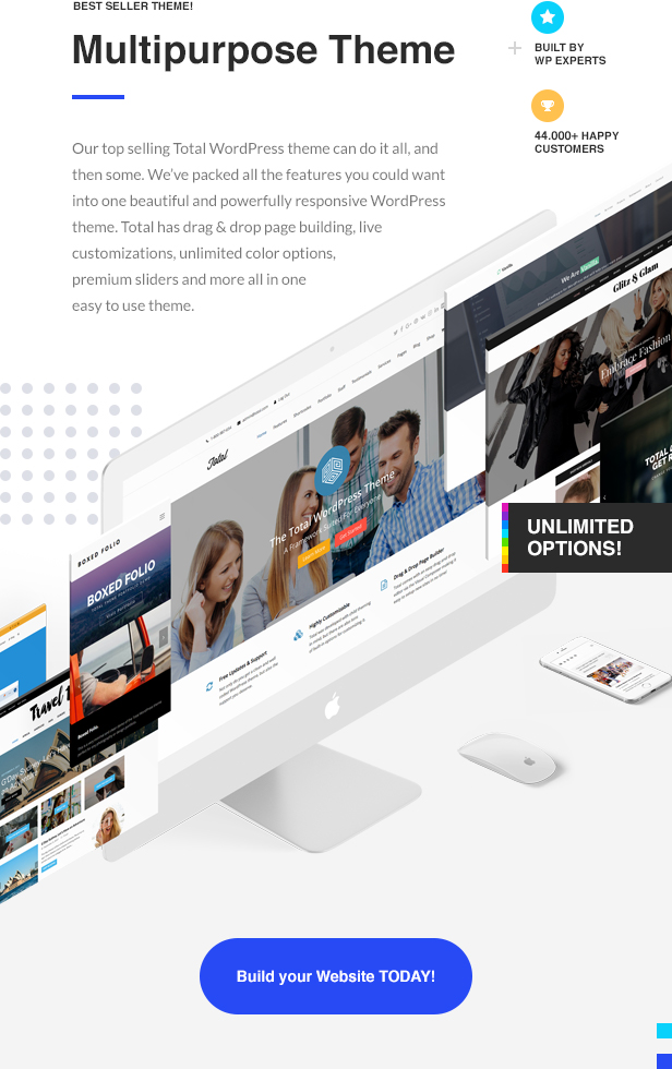 Total WordPress Theme Hero Banner