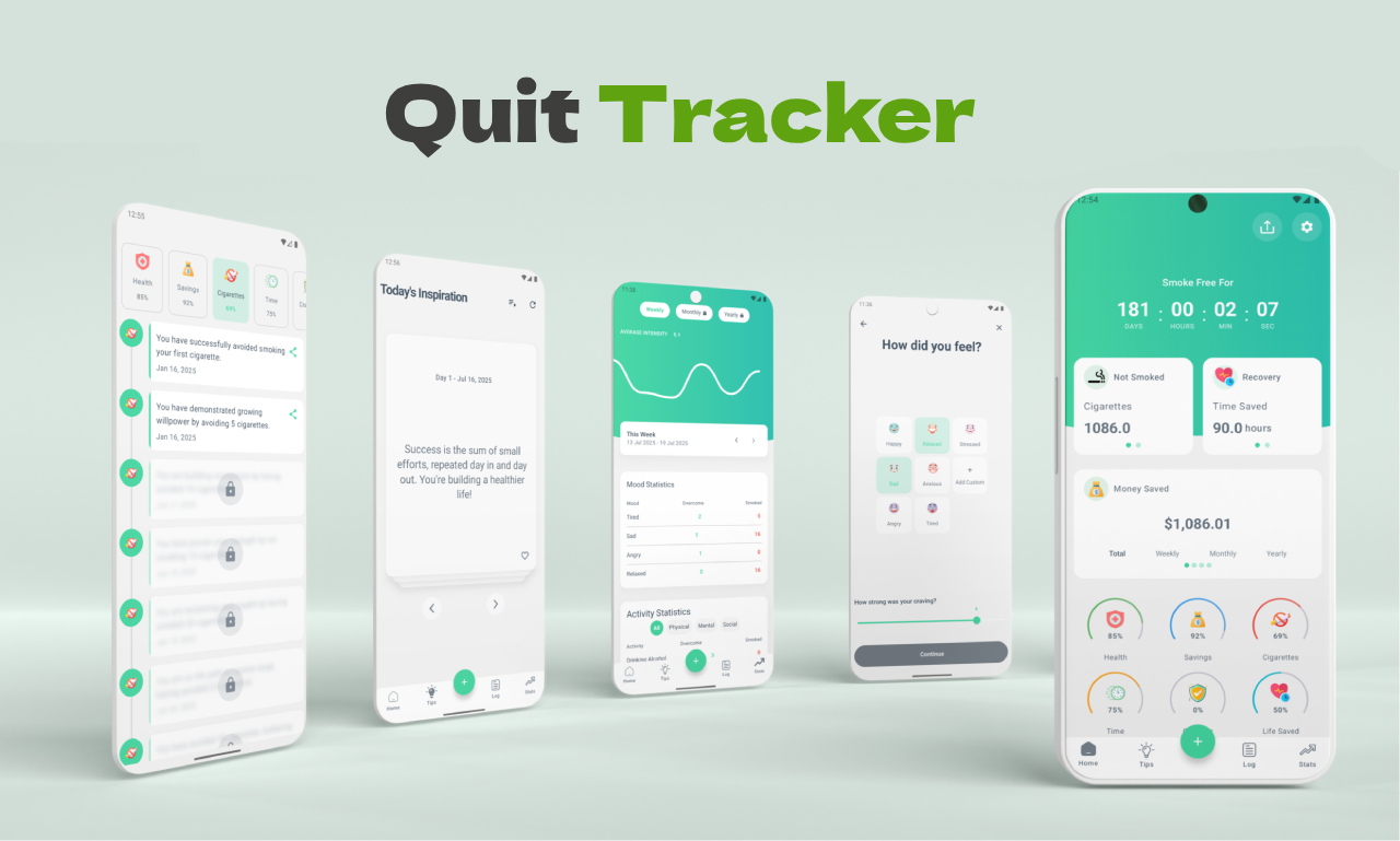 cigarette tracking app QuitTracker