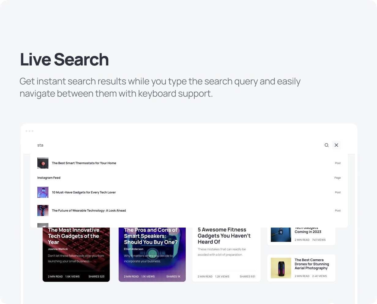 Caards - Modern Blog & Magazine WordPress Theme with Dark Mode - 13