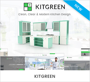 Modern Kitchen & Interior Design WordPress Theme