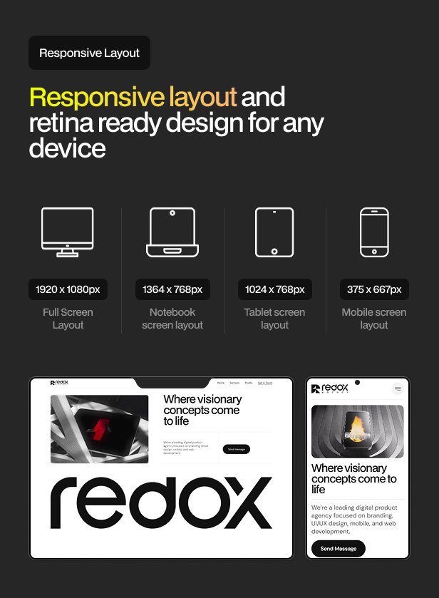 Redox - Creative Agency Portfolio WordPress Theme - 7