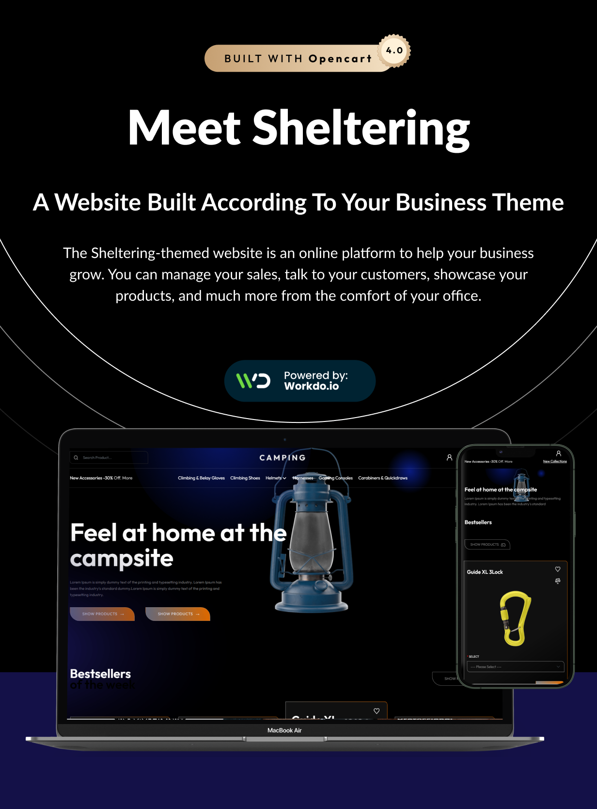 Sheltering - Adventure And Camping Opencart 4 Template - 4