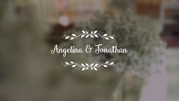 Wedding Titles - 2