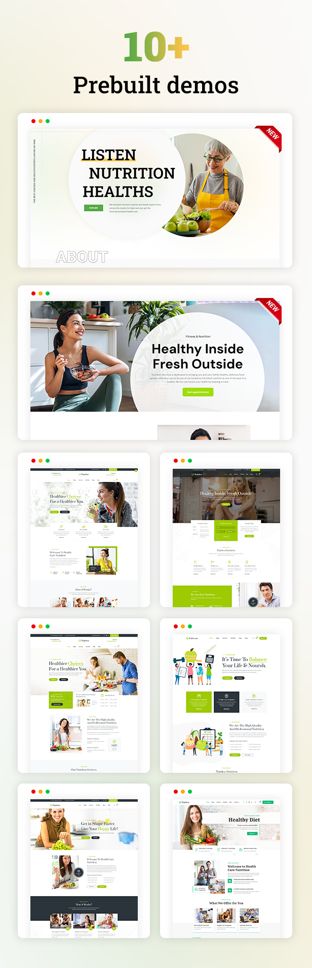 Nutricare HTML5 Template