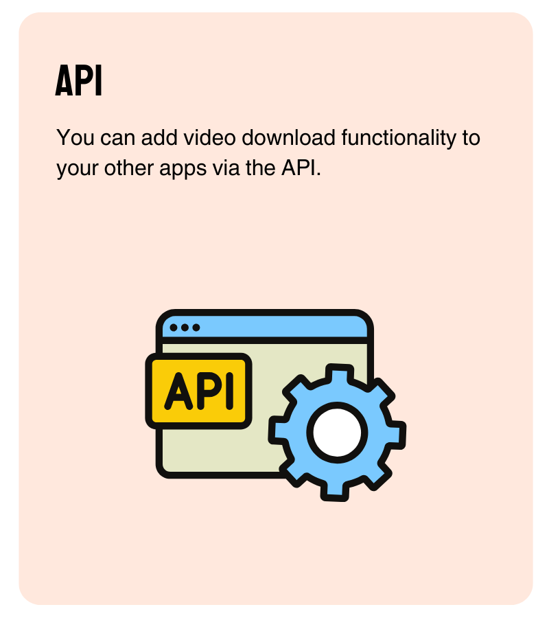 all in one video downloader features