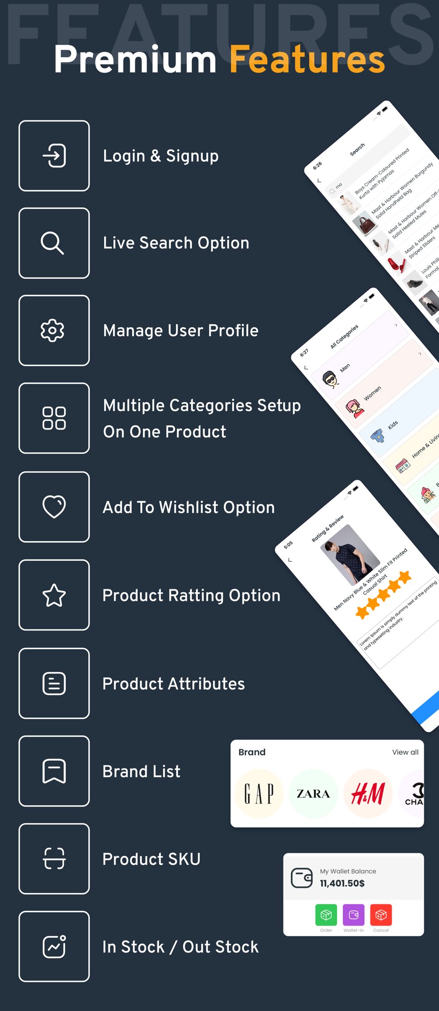eCommerce - Multi vendor ecommerce Android App with Admin panel - 15