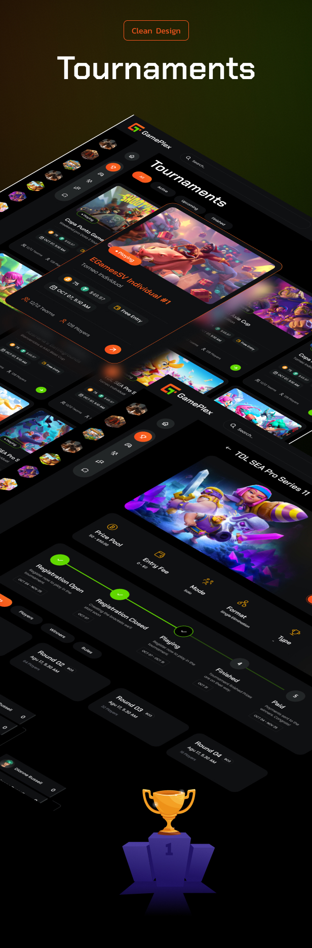 Gameplex - eSports and Gaming NFT Website HTML Template