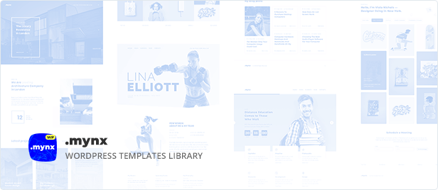 Mynx WordPress Templates Library