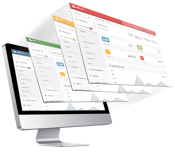 Melon – Flat & Responsive Admin Template - 8