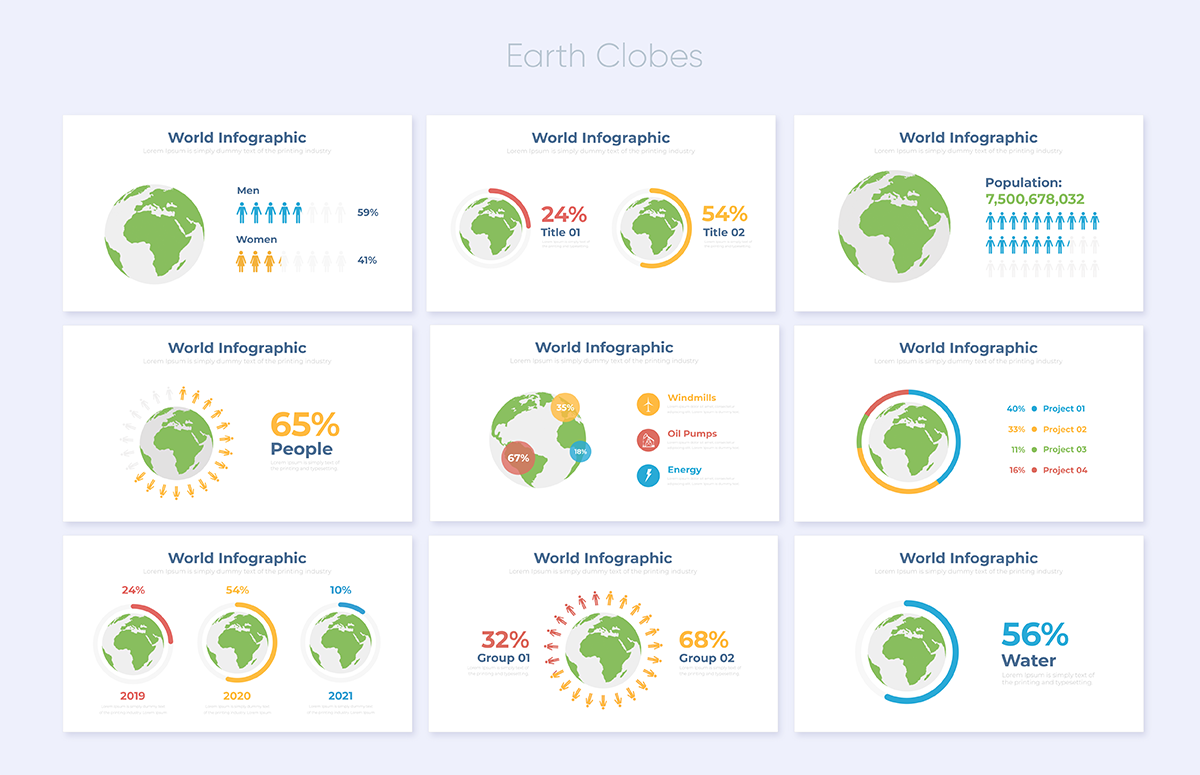 Infopix - Infographics Pack - 48