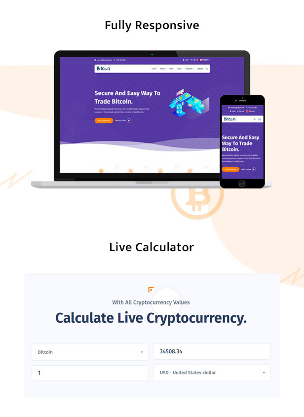 Bitcon - Bitcoin HTML5 Template