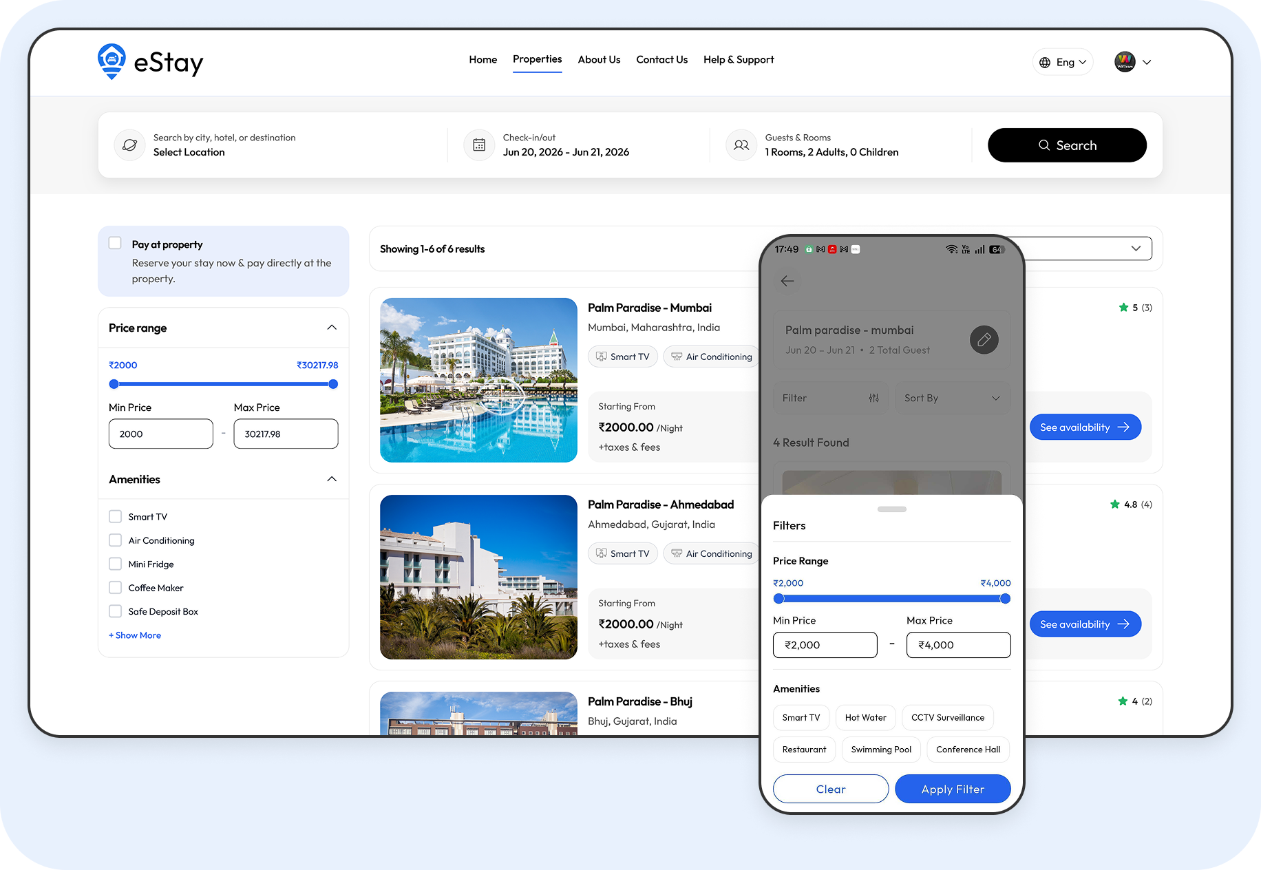 Advanced Search Filters