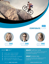 creative corporate flyer