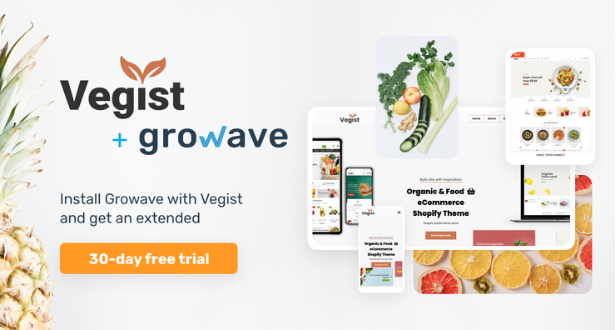 Vegist - The  Vegetables, Supermarket & Organic Food eCommerce Shopify Theme - 2