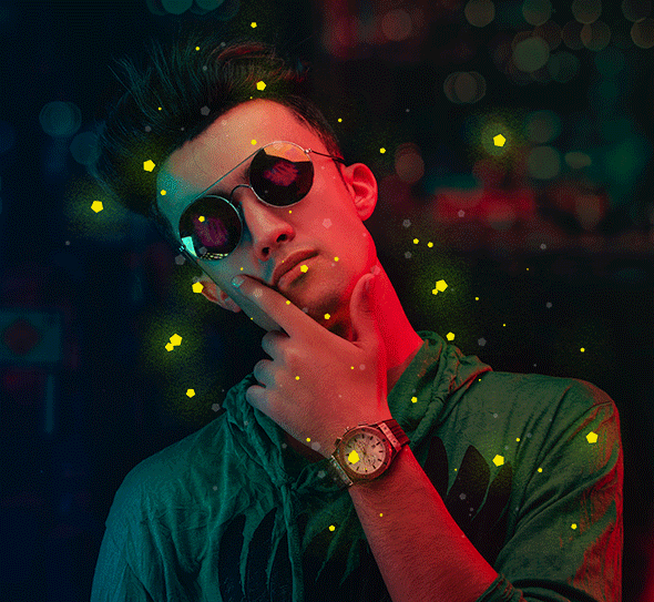 Sparkling Glow Animated Action - 11