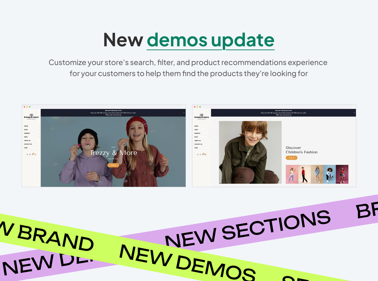 Trezzy | Baby & Kids Clothing Shopify Theme OS 2.0