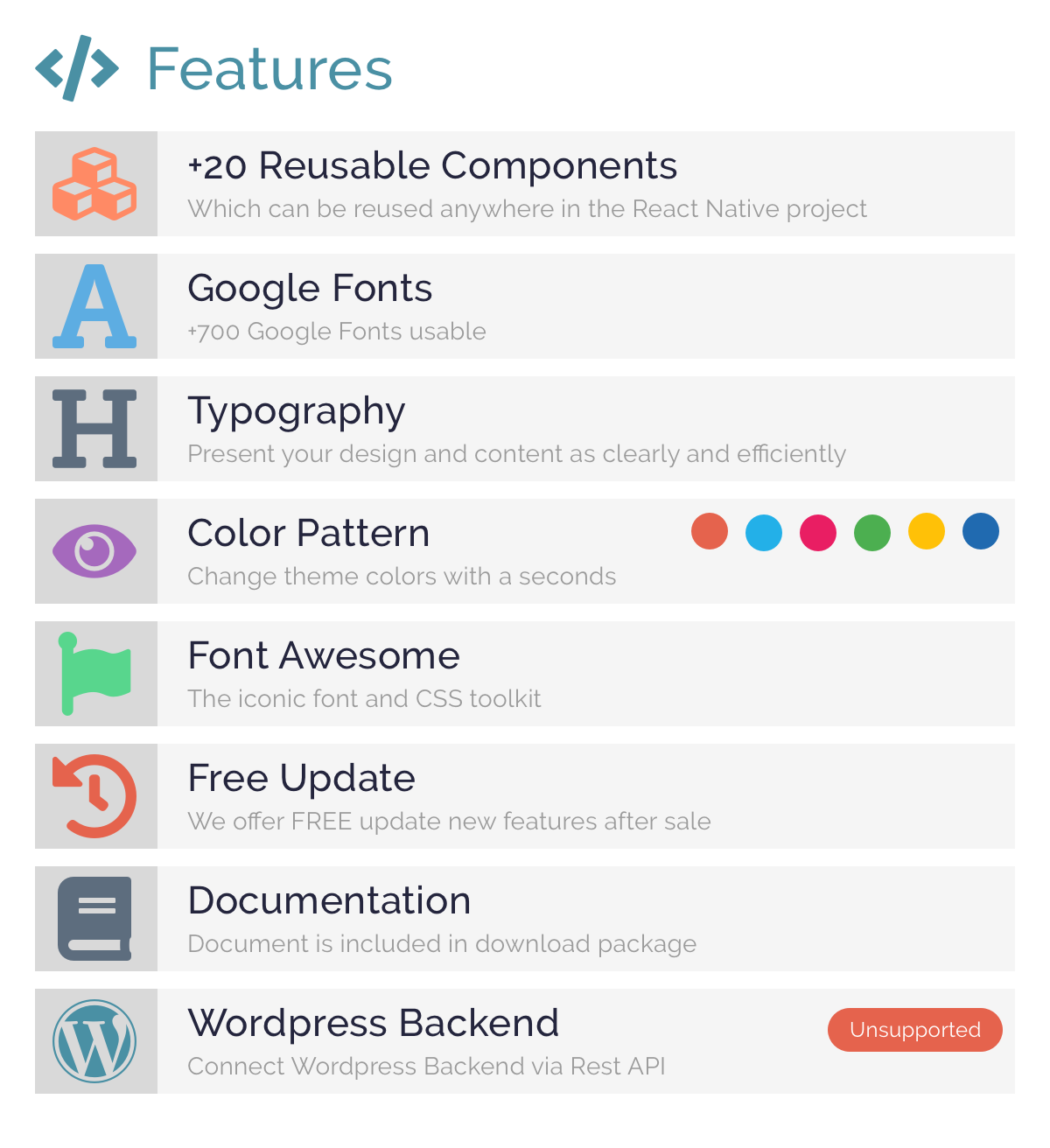 Listar - React Native directory listing app template - 9