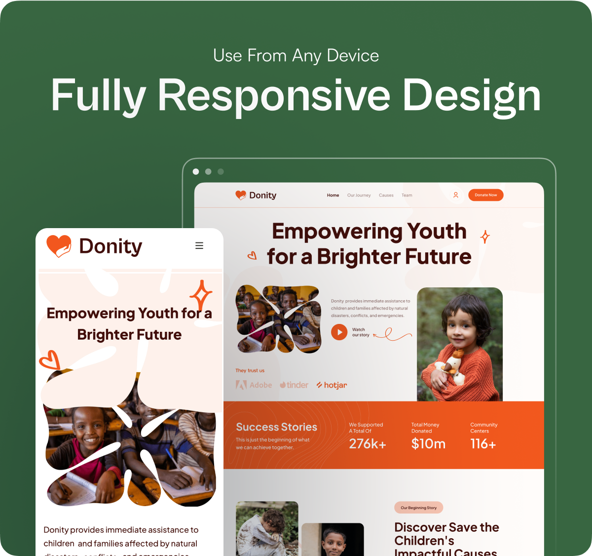 donation template