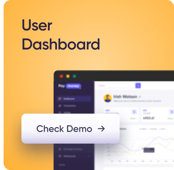 PayMoney - Secure Online Payment Gateway - User Dashboard demo