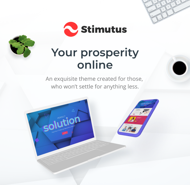Stimutus - Creative Multihome Elementor Based WordPress Theme