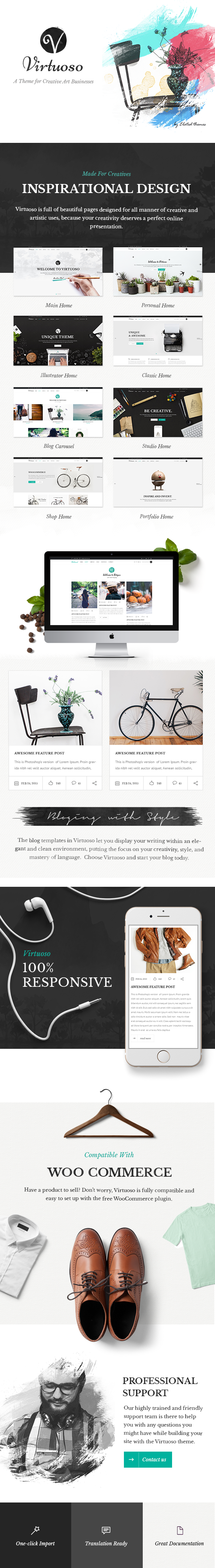 Virtuoso - Artist Theme - 1