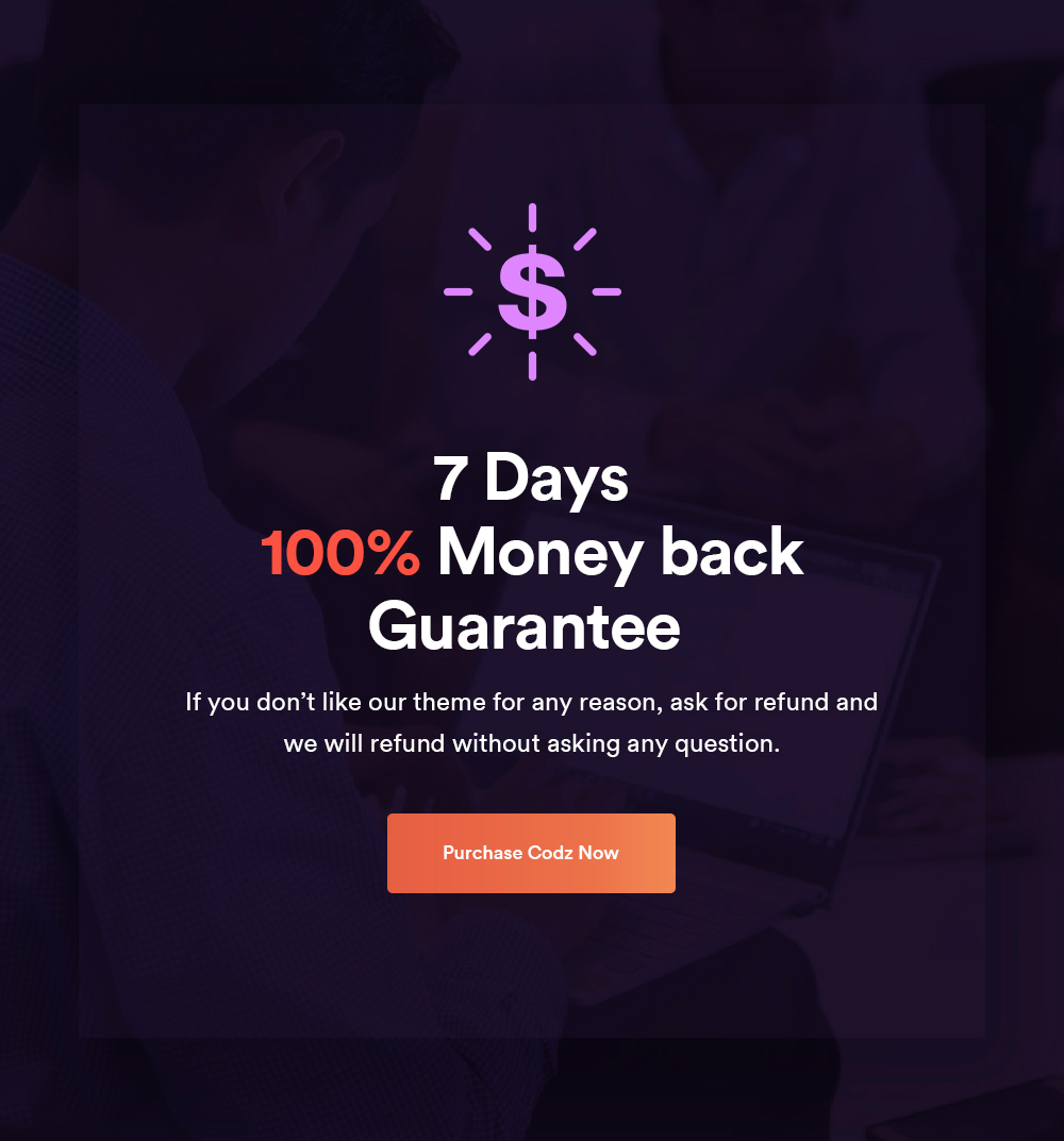 7 Days Money Back Guarantee