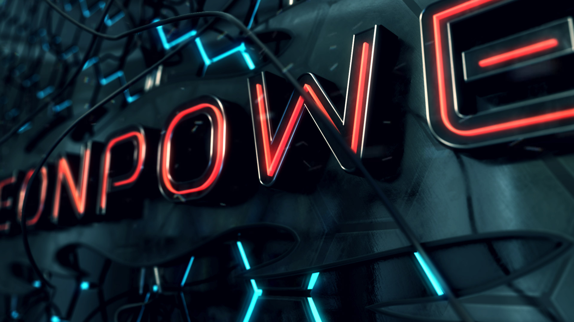 Neon Power Logo Opener - 4