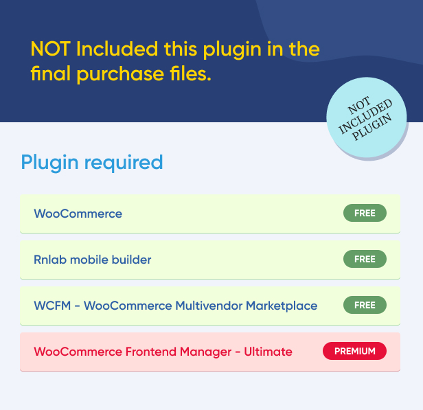 Plugin required