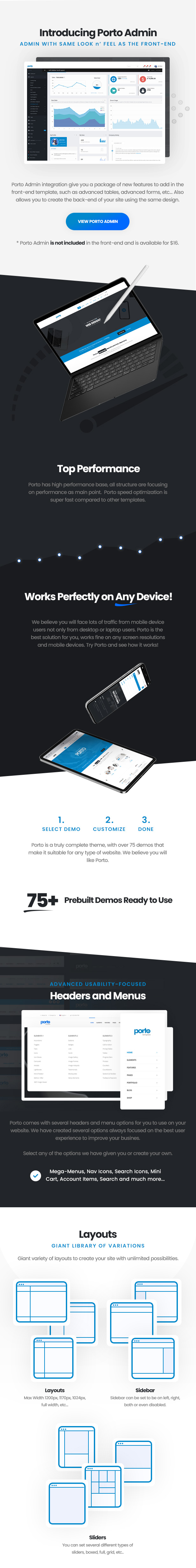 Porto - Responsive HTML5 Template - 3