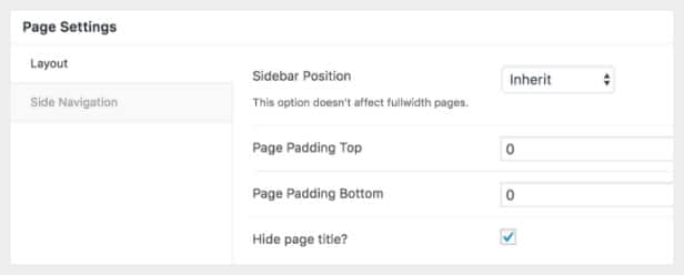 page-options
