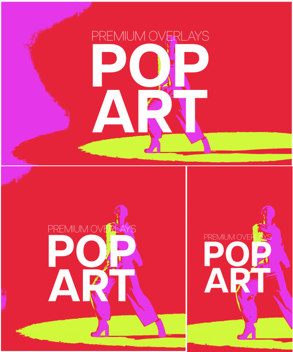 Premium Overlays Pop Art - 9
