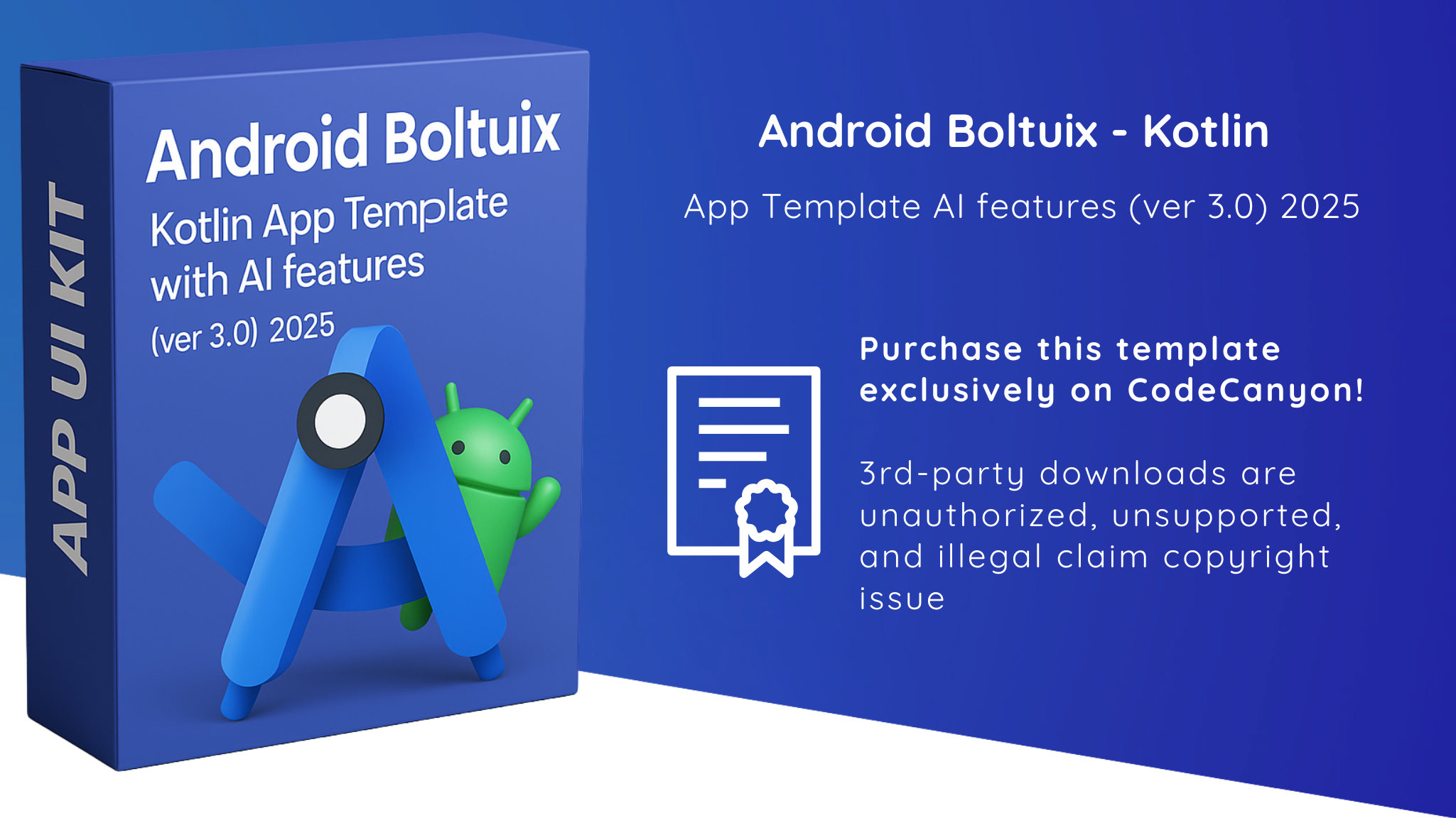 Android Boltuix - Kotlin App Template with AI features (ver 3.3) 2025 - 1