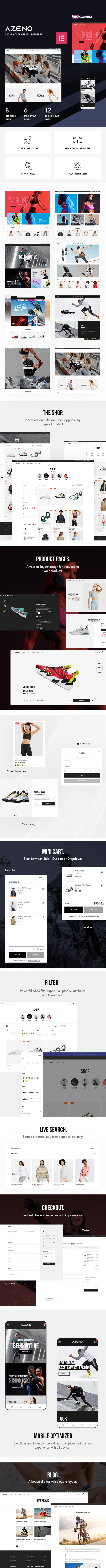 Azeno – Sport Store WooCommerce WordPress Theme - 2